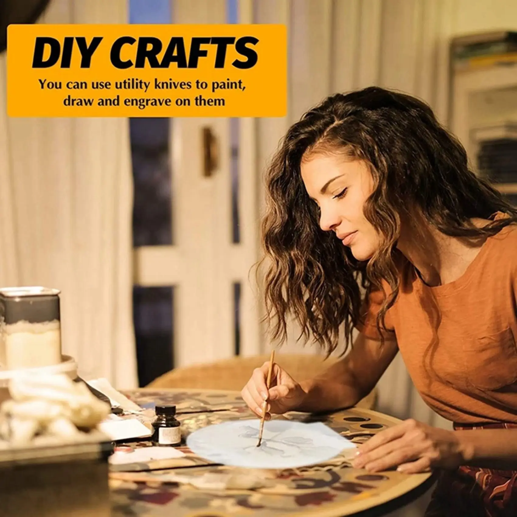 

SEWS-Thick Transparent Panel Board Sheet Clear Cast For LED Light Base Table Signs DIY Display Projects Craft 16 Pieces