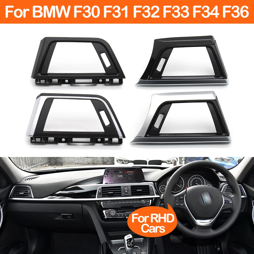 RHD Car Air Conditioner Front Left Right AC Vent Grille Outlet Panel Frame Cover For BMW 3 4 Series F30 F31 F34 F32 F33 F36 F80