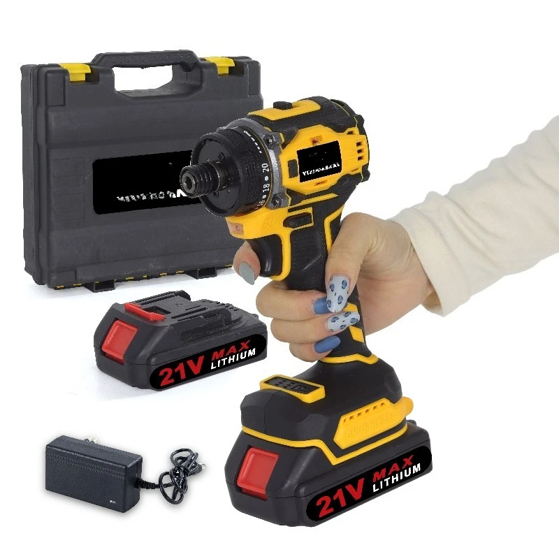 

AL125 Cordless Impact Wrench Rechargeable Power Brushless Electric Screw Driver Mini Drill Type