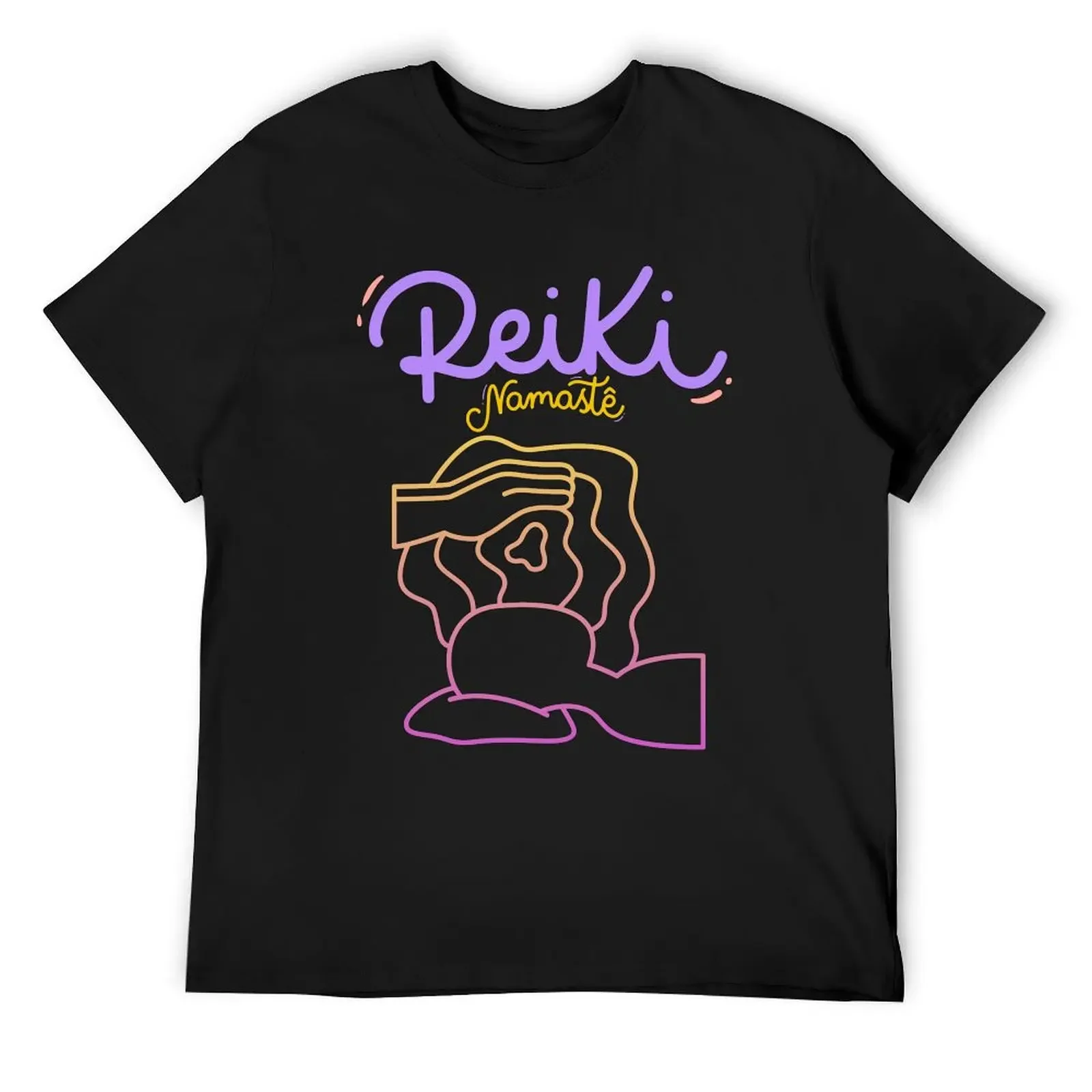 Reiki Healing T-Shirt graphic tee shirt anime stuff tees mens cotton t shirts