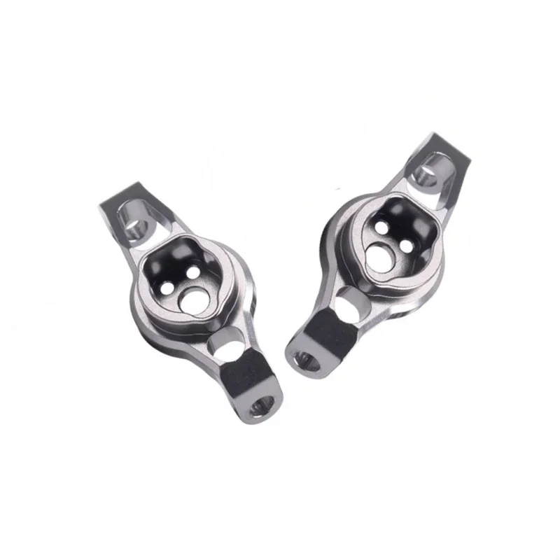 1Pair TRX4 Aluminum Front Caster Blocks Portal Drive for RC Crawler TRXS TRX-4 8232 Upgrade Parts