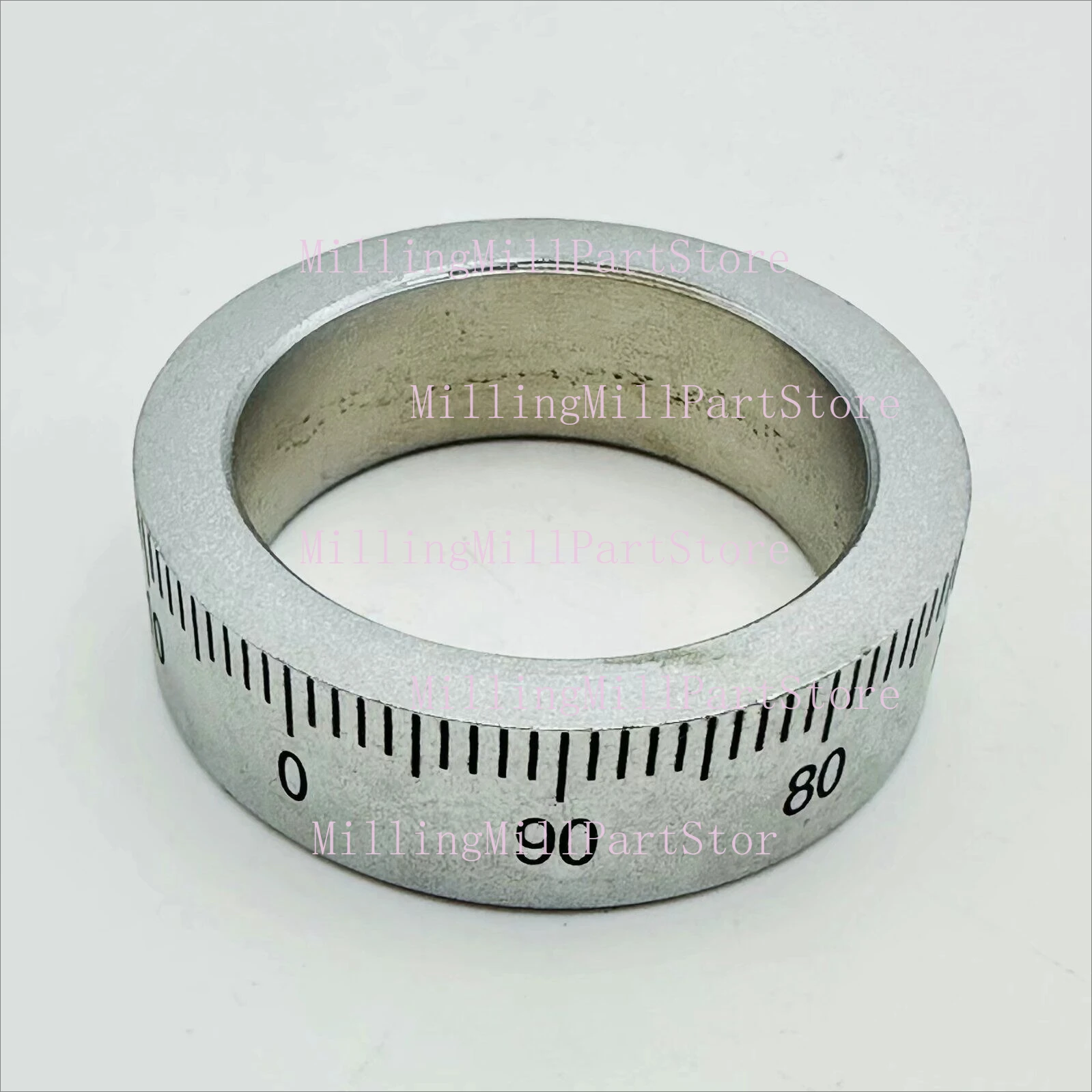 1pc 0-100 Dial Outer Diameter 50x Inner Hole 30/25/38x Thick 15mm Scale Ring Steel Machine Tool Accessories Accurate Durable