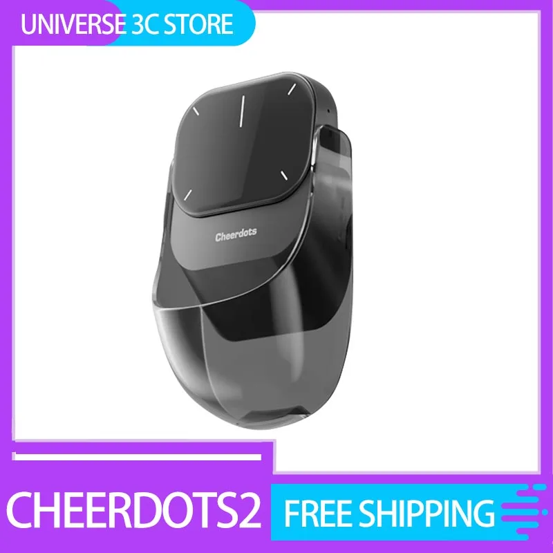 CheerTok Cheerdots 2 Wireless Touchpad All-in-one Pocket AirMouse AI Recording ChatGPT Enabled Mouse Presenter Smart Phone Remo