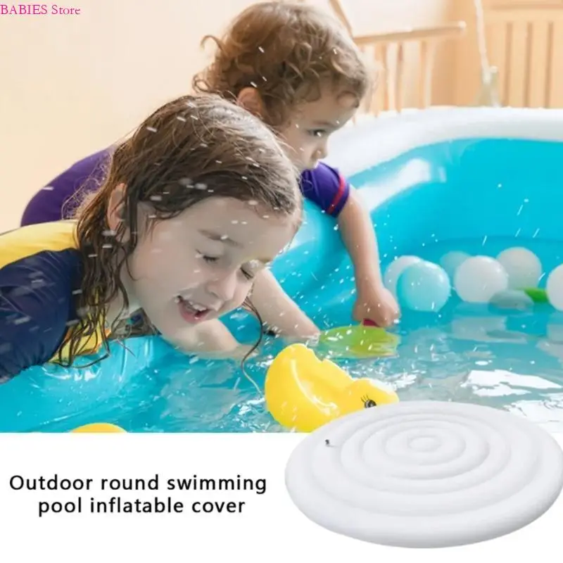 C9GB Energy Saving Inflatable Hot Bathtub Cover Small Home Swimming Pool Dustproof Lid with Insulation and Rainproof Features