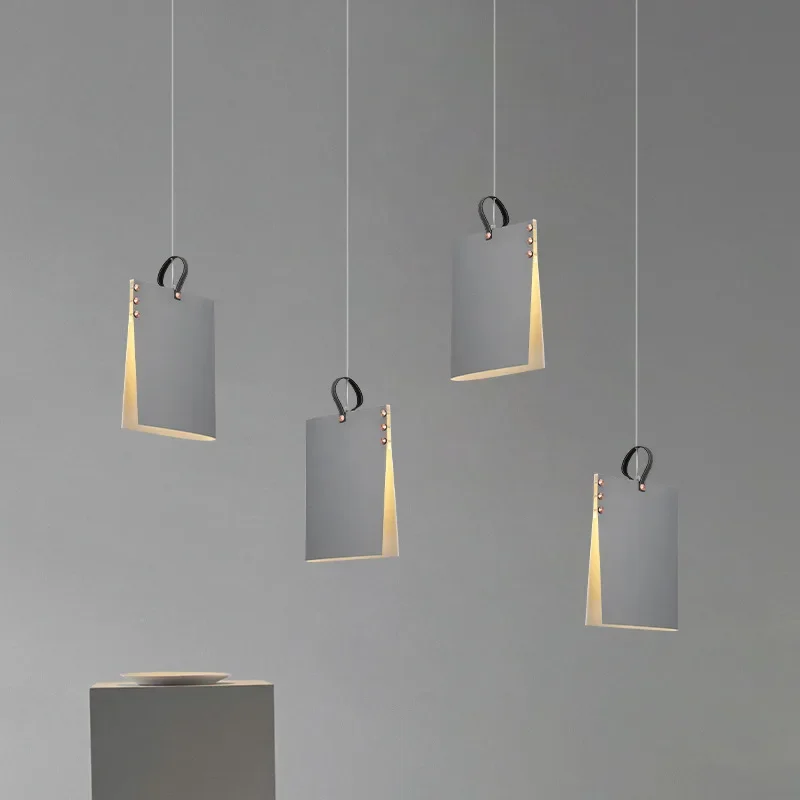 Nordic Chandelier Modern Minimalist Bookstore Restaurant Bar Creative Personality Book Decorative