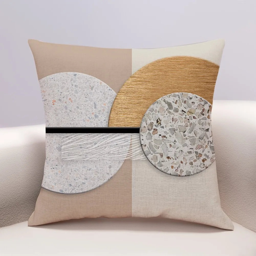 Modern Decor Cushion Cover (no Filling) for Sofa and Bed Abstract Throw Luxury Pillow Covers Home Decor Almohada De Lujo Ligero