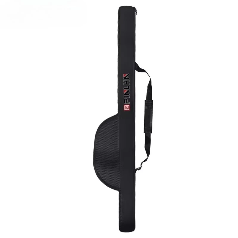 New Portable Fishing Rod Bag With Shoulder Strap Folding Fishing Pole Reel Bag 118/128cm Fishing Pole Case Fishing Organizer