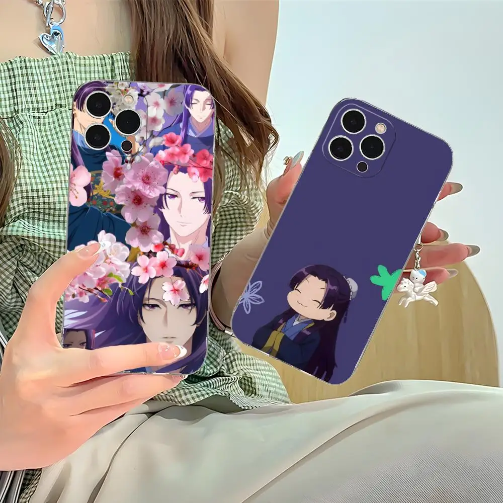 

Чехол для телефона «Дневники аптекаря» Jinshi для iPhone 16, 15, 14, 13, 12, 11 X XR XS 8 6 Pro Max Plus Mini Clear Color Print Pretty