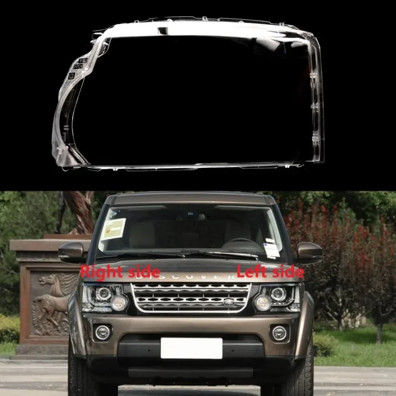For Land Rover Discovery 4 LR4 Headlamp Cover Headlight Shell Transparent Lampshade Plexiglass Replace Lens 2014 2015 2016 2017
