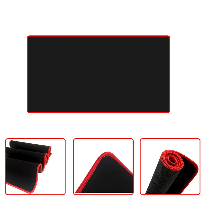 210*260*2mm Gaming Mouse Pad Anti-slip Computer Gamer Mousepads Colorful Desk Mat with Locking Edge Home Decor
