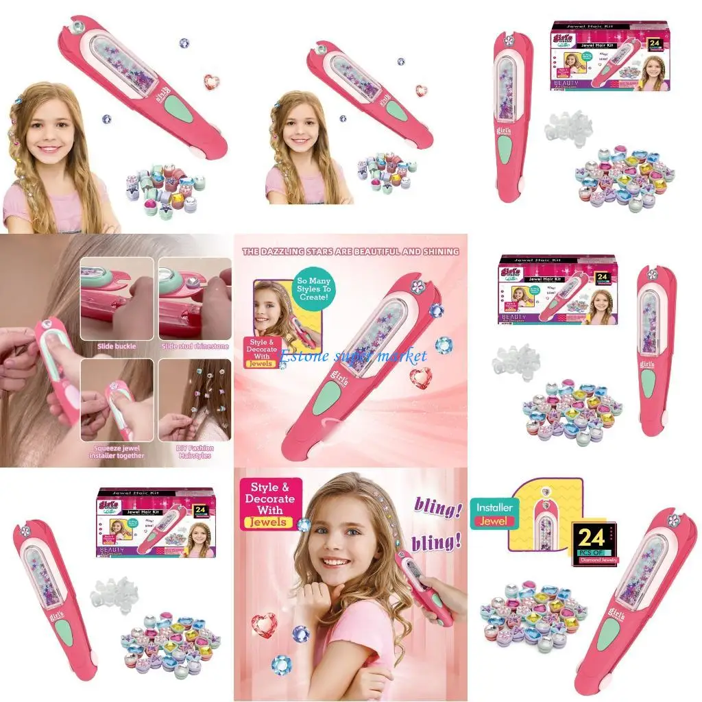090B artigianali per macchine per gioielliere per bambini, giocattolo per attività acconciatura per feste compleanno