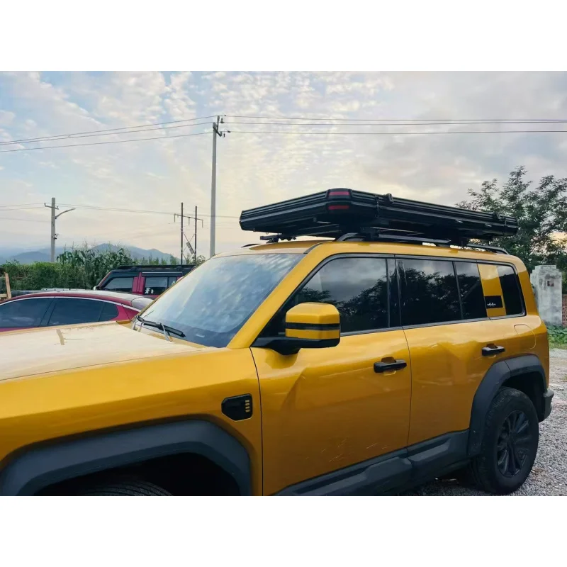 Vehicle Camping Tent｜Full Aluminum Frame Hard RTT 2 Person Four-Season Outdoor Overland Roof Top Tent