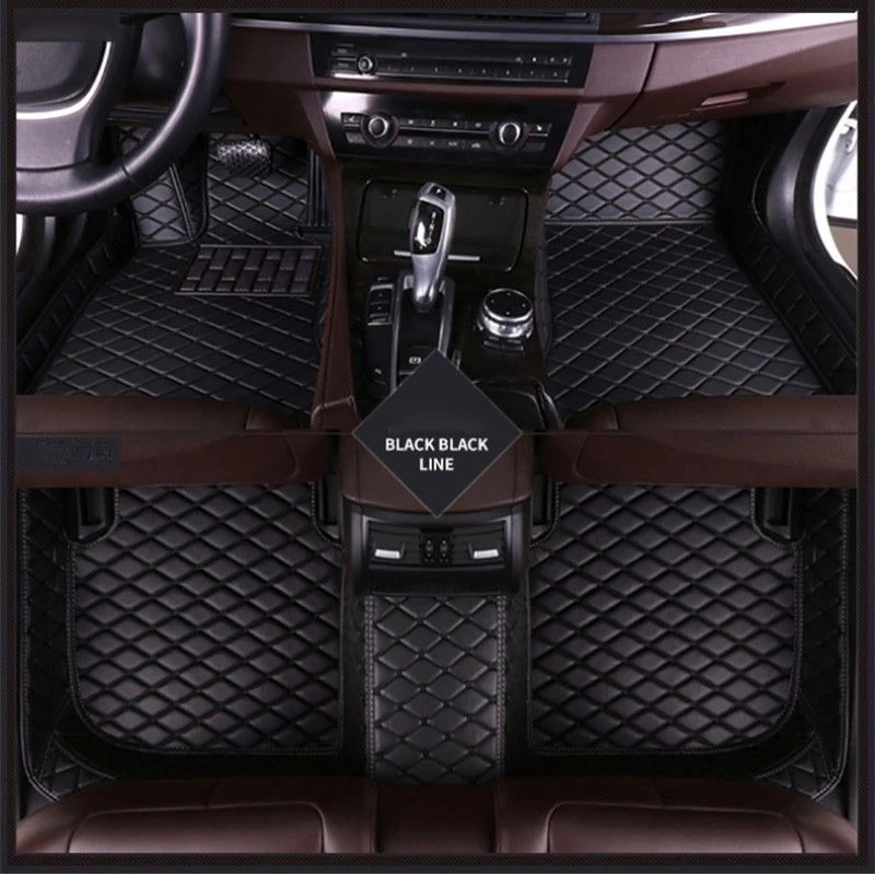 

YUCKJU Custom Leather Car Mats For Lifan All Models 320 X50 720 620 520 X60 820 X80 Accessories Automotive Carpets