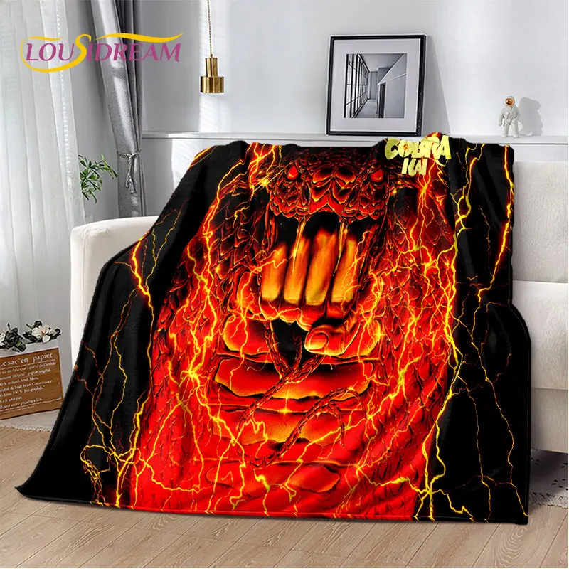 TV Karate Cobra Kai Amanda Soft Plush Blanket,Flannel Blanket Throw Blanket for Living Room Bedroom Bed Sofa Picnic Cover Kids