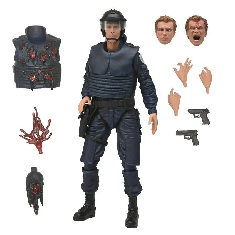 Neca 42143 Figure Robocop Police Officer Murphy Movable Doll Action Figure 1/12 Model Statue Collection Ornaments Toy Gift