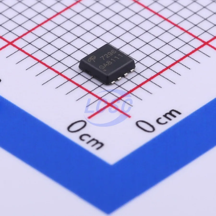 20Pieces Original 7296 Field Effect Transistor N-Channel 100V 12.5A DFN-8 SMD MOSFET AON7296