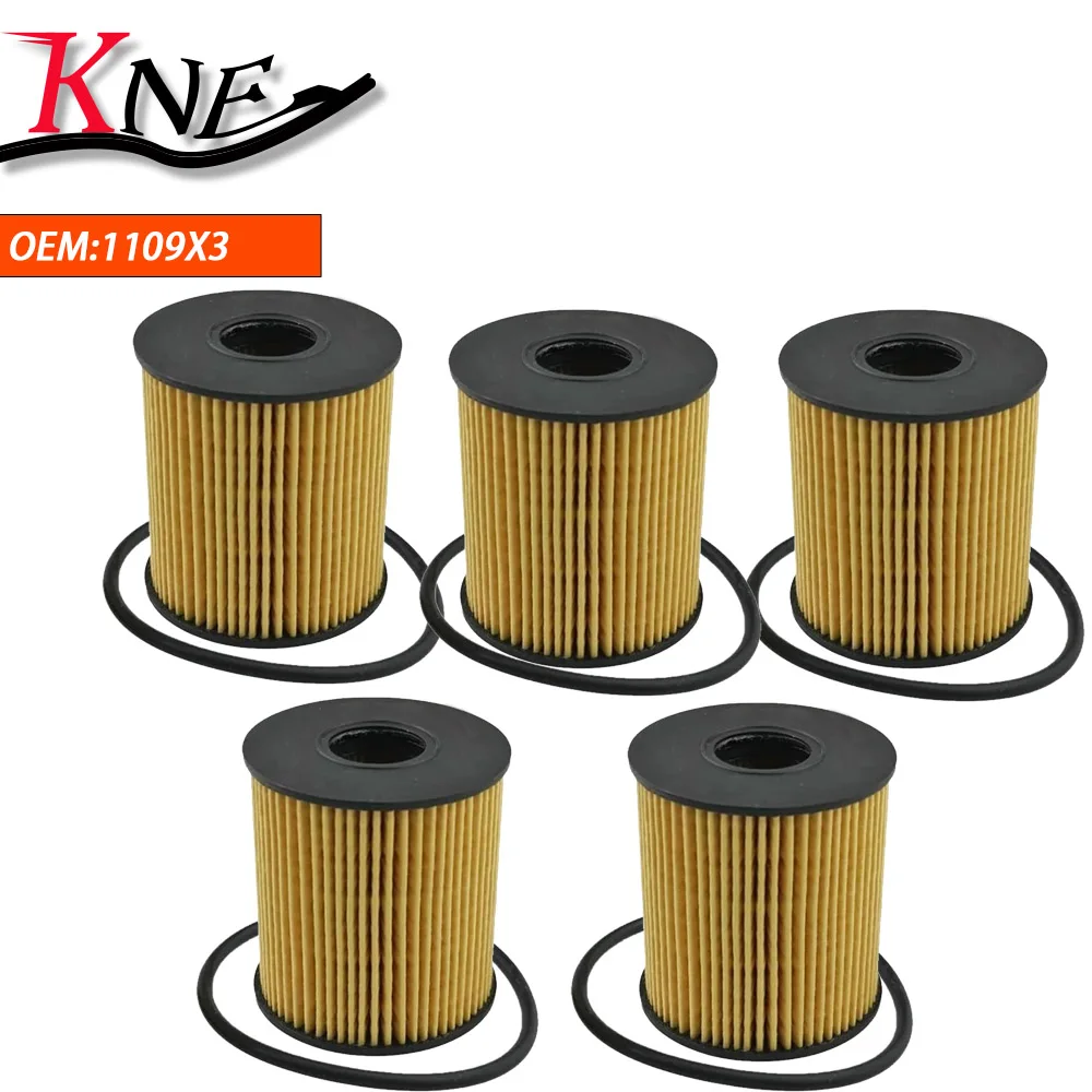 1109X3 1109Z1 Oil Filter For Peugeot 207 1.6 206 CC 3008 2.0 307 Saloon 2.0 407 408 508 Citroen C4 C3 C5 DS3 DS4 DS5 2004-2021