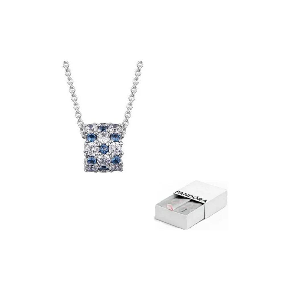 

Pandora 925 Sterling Silver Necklaces Women's ZT2124