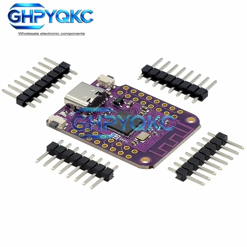 S2 Mini V1.0.0 WIFI IOT Board based ESP32-S2FN4R2 ESP32-S2 4MB FLASH 2MB MicroPython For Arduino Compatible Development Board