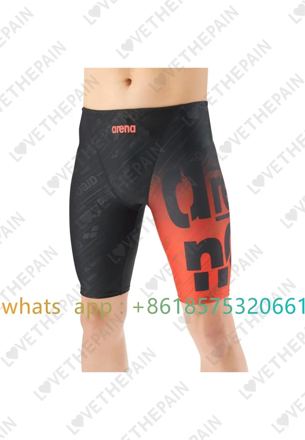 Men Swimwear Shorts Training Swim Trunks new Summer Beach Tight Quick Dry Swimming Jammer Running Sports Surfing Swimsuit Pants