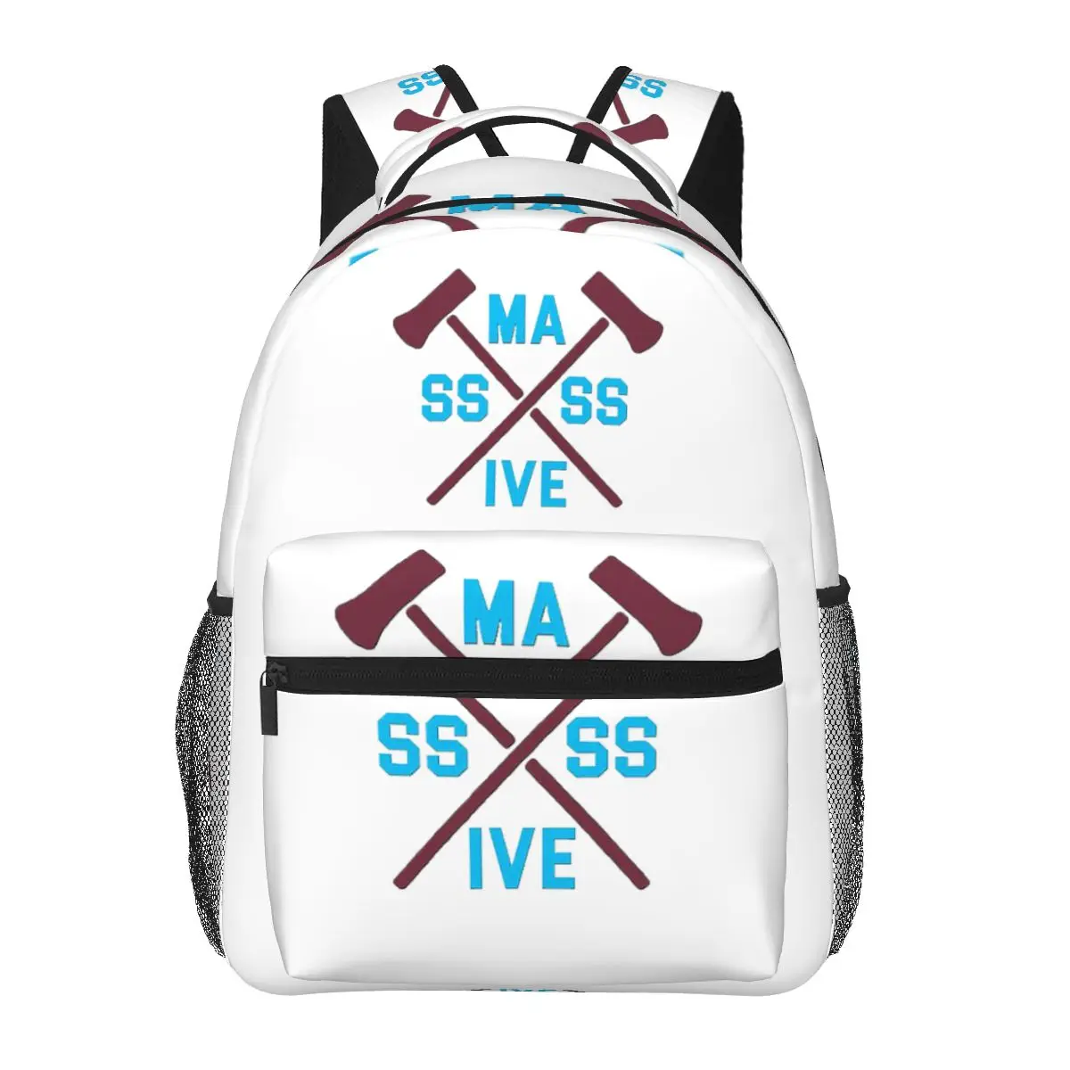 

West Ham Irons Backpacks Boys Girls Bookbag Children School Bags Cartoon Kids Rucksack Shoulder Bag Large Capacity