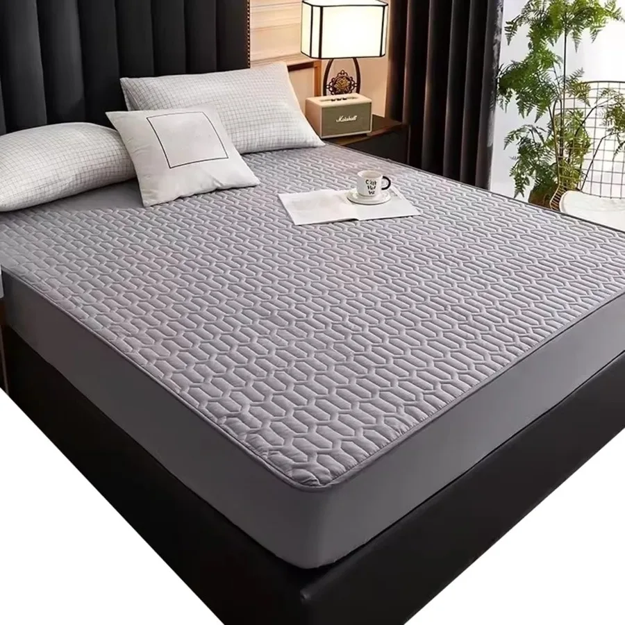 

Waterproof Mattress Protector for Single Double and King Size Beds with Deep Fitted Design Soft and Breathable DirtProof Cover