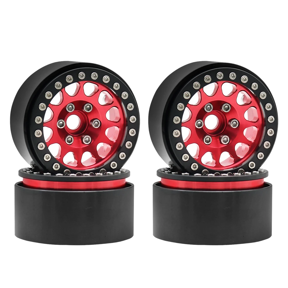 Metall 1,9 Beadlock Felgennabe für 1/10 Hsp Redcat Rc4wd WRAITH Tamiya Axial SCX10 D90 HPI RC Auto Ersatzteil