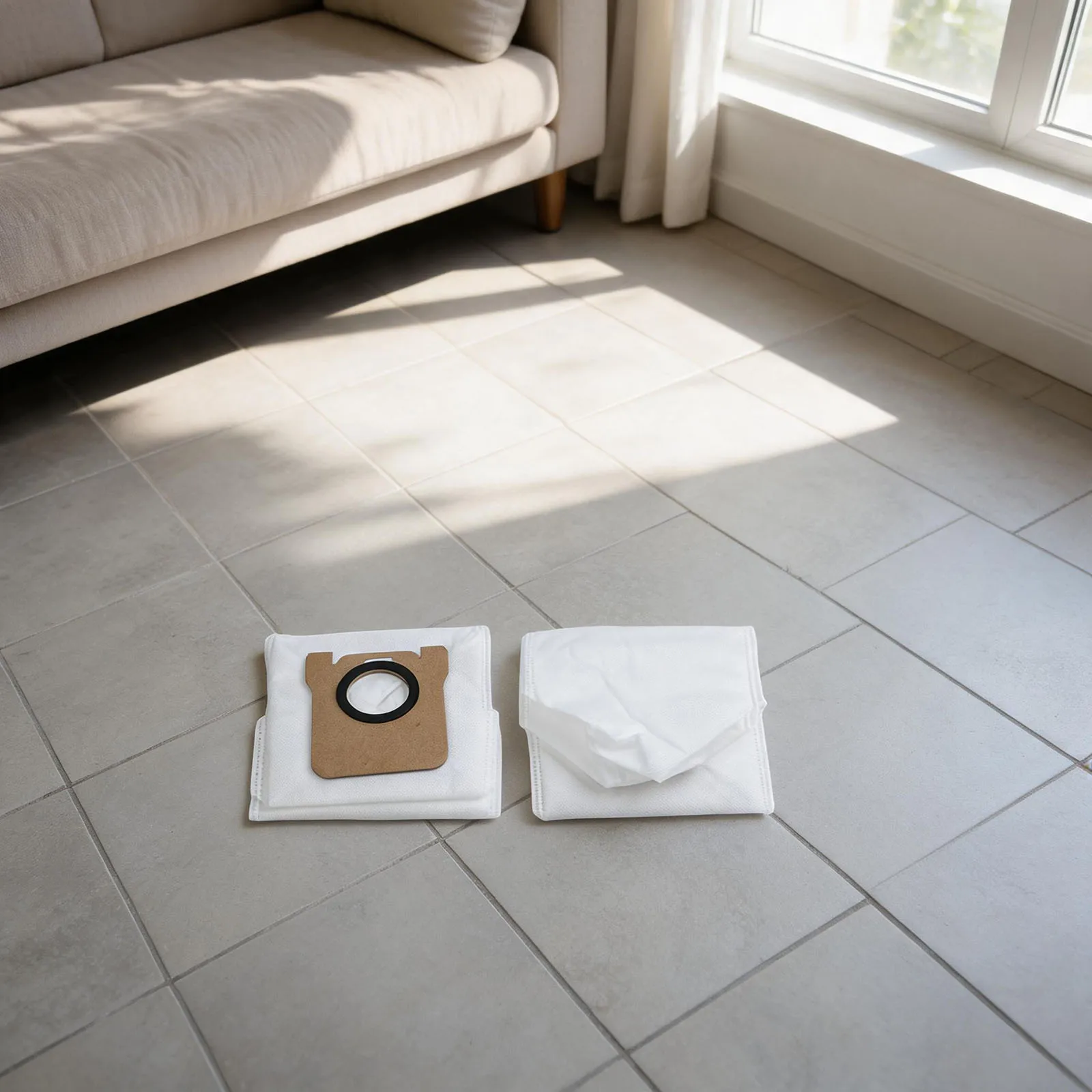 8 Dust Bags for Xiaomi Robot Vacuum Cleaner H40 OV51 Designed to Work with Original Equipment Filtration and Containment Systems