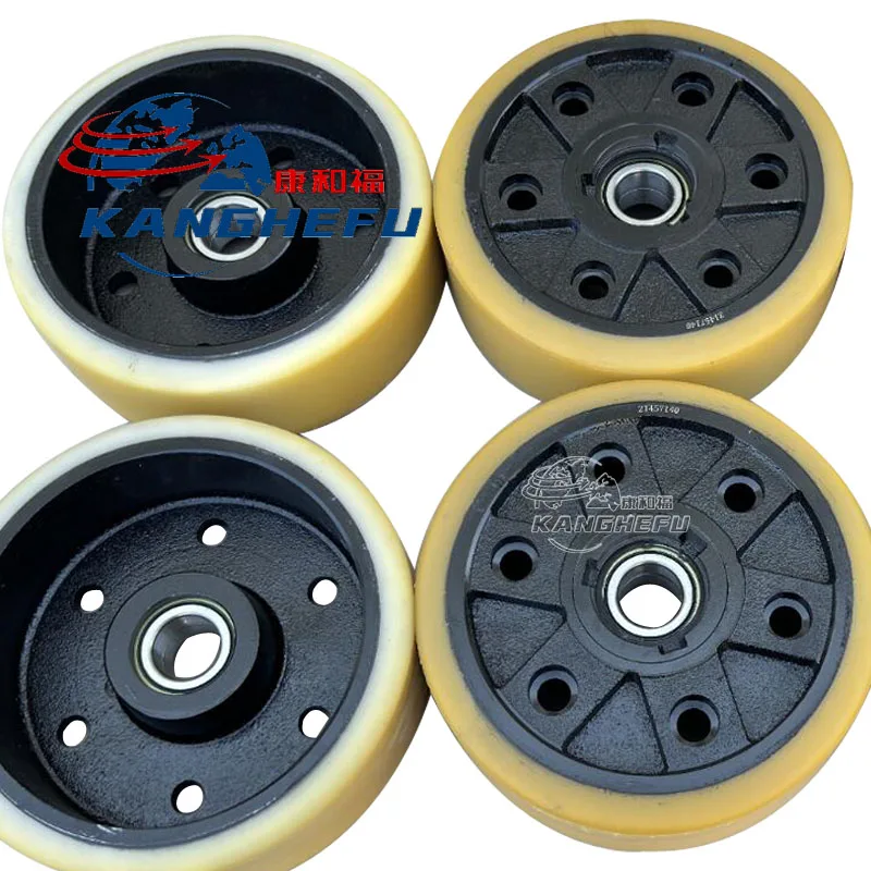 Suitable For Hyster D435 Load Wheel Part Number 4021574 Specifications 285*100 Six-Hole Surface Triangular Type
