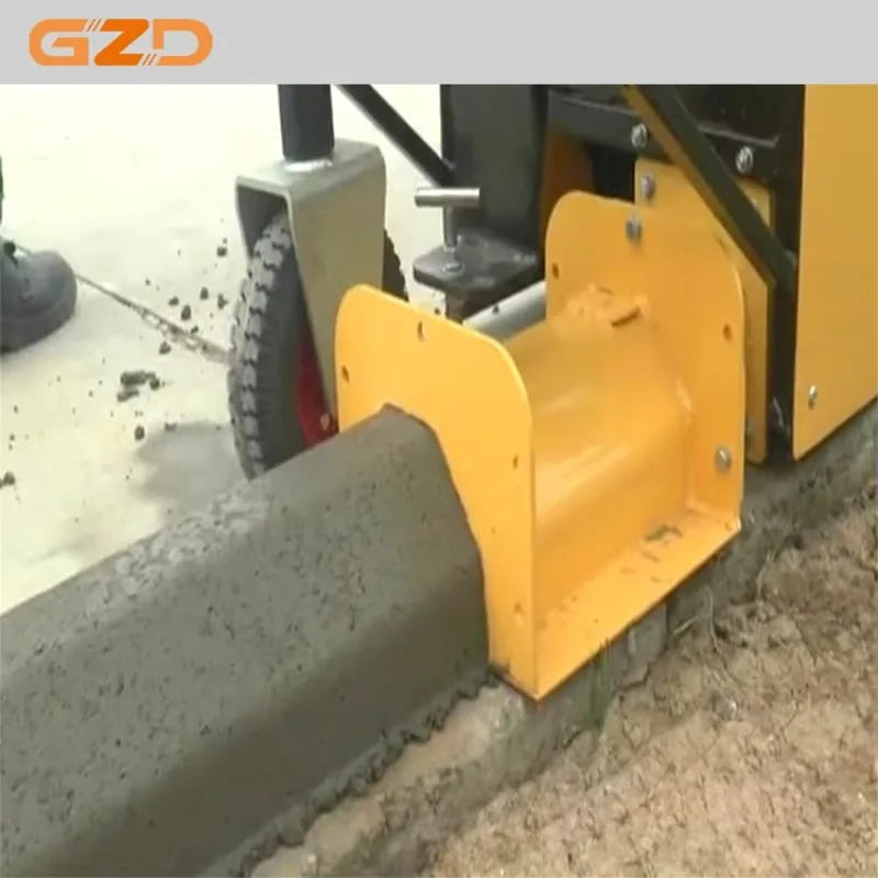 Precast Concrete Curb Kerb Machine With Engine Motor Core Garden Edges Curbing Roll