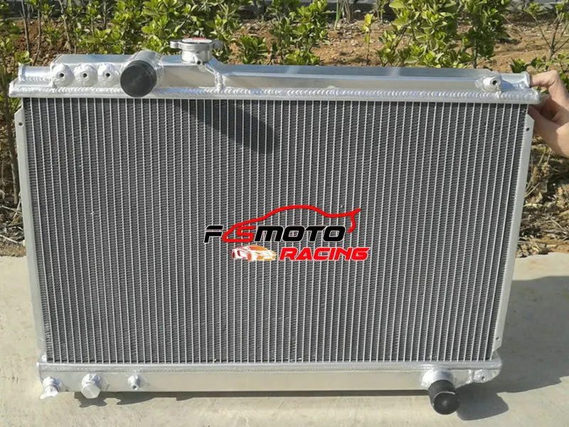 FOR TOYOTA SUPRA MK3 MA70;7M-GTE/U 3.0L 3 ROW ALUMINUM RADIATOR MT 1986-1993 1987 1988 1989 1990 1991 1992 86 87 88 89 90 91 92