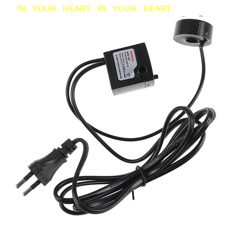

【X】Fish Tank Filtration Submersible Pump 220V 3W Submersible Water Pump LED Aquarium Fountain Fish Pond Tank EU Plug