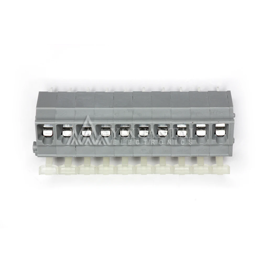 

10pcs/Lot 255-410 WAGO【10P Wire to Board Terminal Block Vertical with Board 0.200" (5.08mm) Through Hole】New and Original