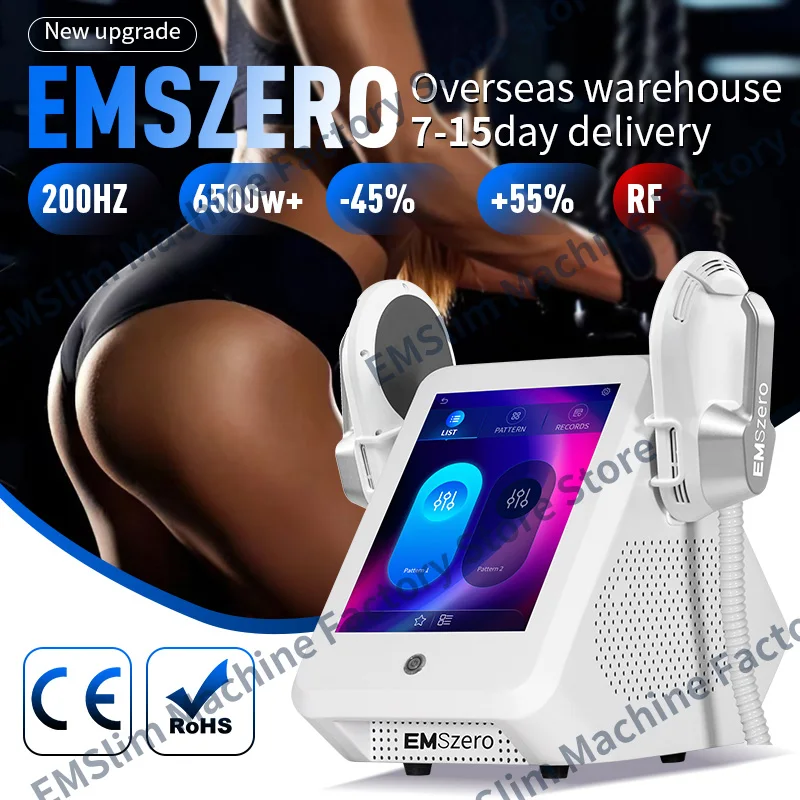 EMSZero Body Shaping Machine Muscle Stimulation Massager EMS RF Body Shaping 15 Electromagnetic Hip Fat Health Beauty Salon