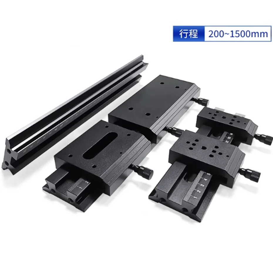 newExperimental load horizontal movement slider optical tool holder linear slide rail dovetail groove track coaxial guide rail