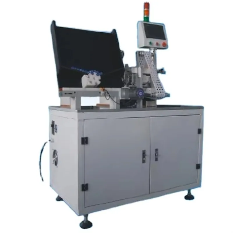 Automatic Pneumatic 26650 &21700 18650 Battery Insulation Paper Pasting Sticking Isolation Barley Label  Sticking Machine