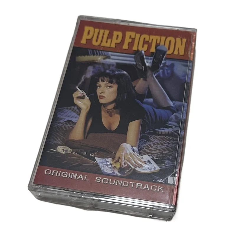 

In Stock Pulp Fiction Original Soundtrack Cassette Retro Surf Rock Soul Blues Movie Tape Brand New Sealed