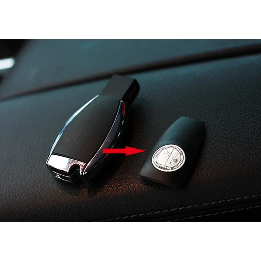 For Mercedes-Benz AMG W210 W212 E63 W202 W205 W207 AMG GT GLS G63 Fashion Apple Tree Key Shell Cover A C E Class CLA GLA GLC