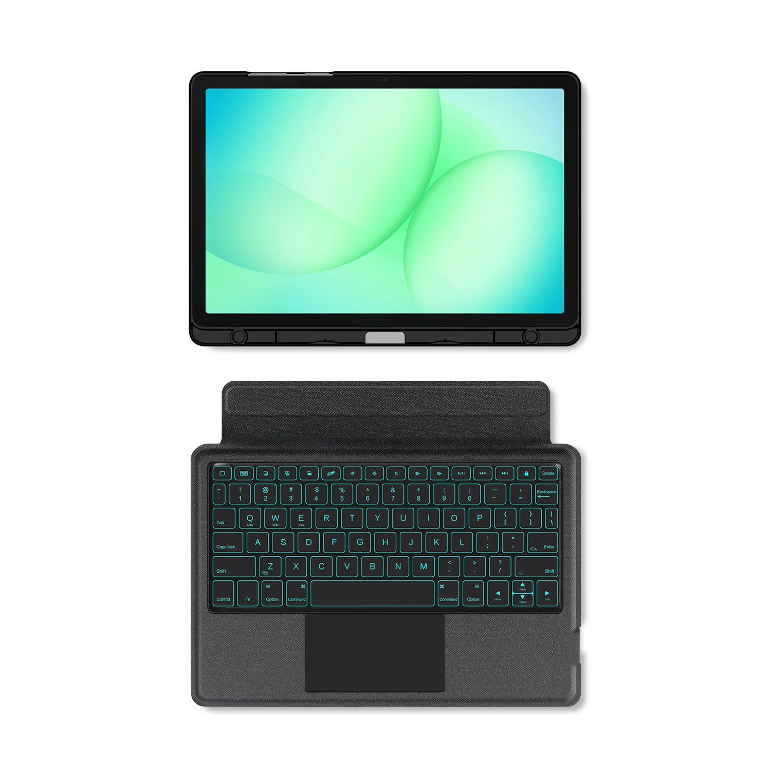 TouchPad Keyboard for Samsung Galaxy Tab A11 Plus Case A11+ 11 inch SM-X230 SM-X235 A9+ 11"Tablet Smart Backlight Keyboard Cover