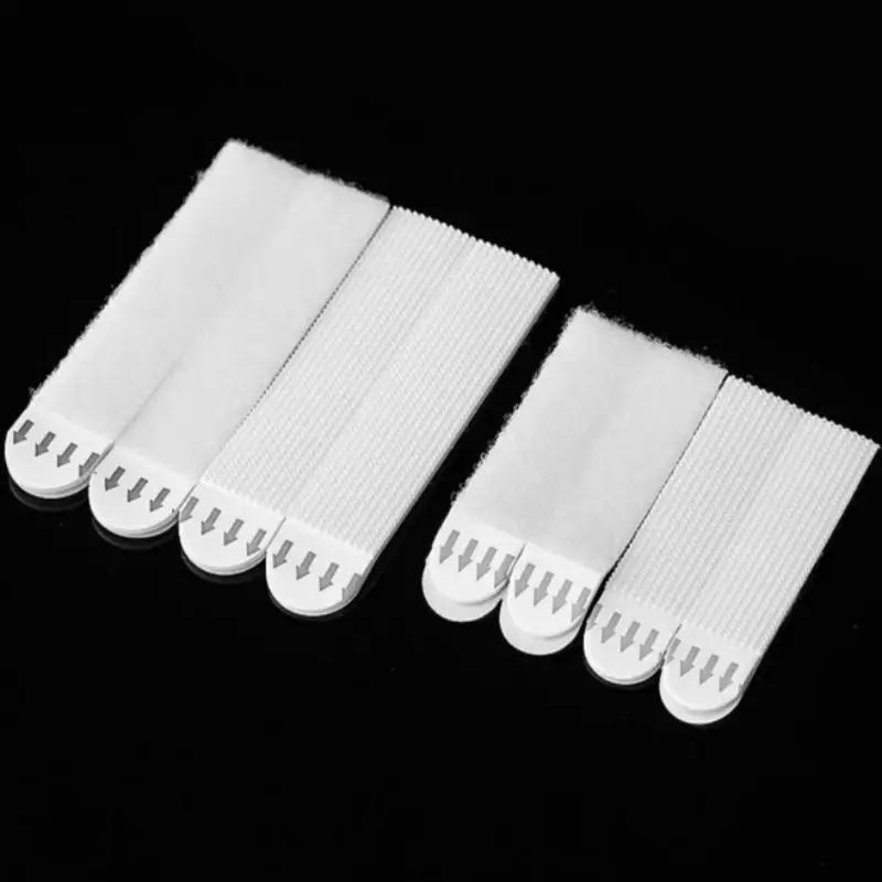 4/12pcs Tape Double Sided Strips Adhesive Hanging Mounting Picture Wall Stickers Sticky Removable Duty Heavy Pads Sticker Poster