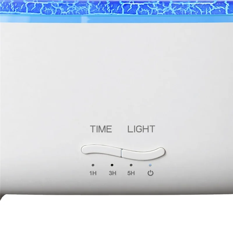 【قطرة السعر!】 موزع روائح الزيوت العطرية أنبوبي، وضعين للرذاذ، إيقاف تلقائي بدون ماء، 7 ألوان متغيرة، مرطب LED 200 مل #2