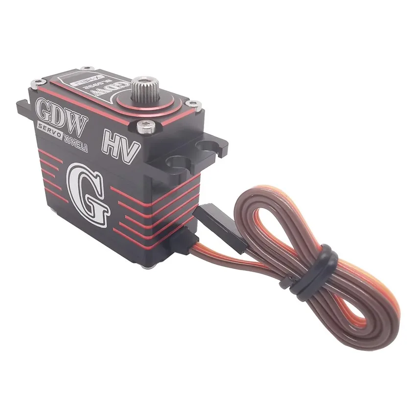 GDW BLS992HV BLS995HV 28KG 0.05Sec High Speed Standard Digital HV Full Metal Brushless Servo For RC Racer Helicopter Airplane