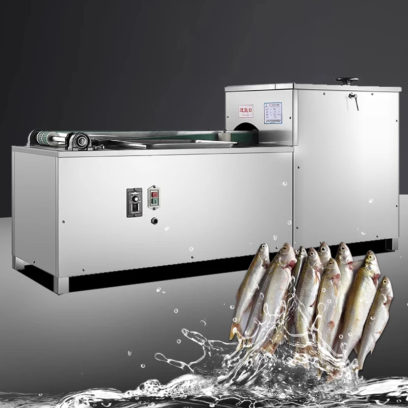 Commercial Electric Automatic Small Fish Cutting Machine Household Multifunctional Fish Killing Machine