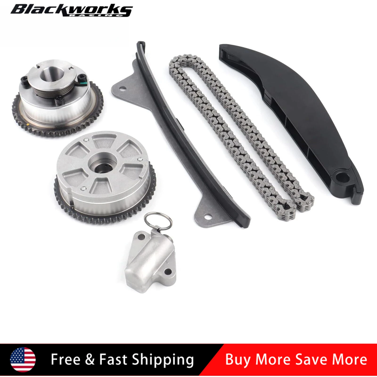 

24350-2E700 24370-2E020 24430-2E000 24410-2E000 for Hyundai Elantra Kona 2.0L 2017-2021 Timing Chain Kit with VVT Camshaft Gear