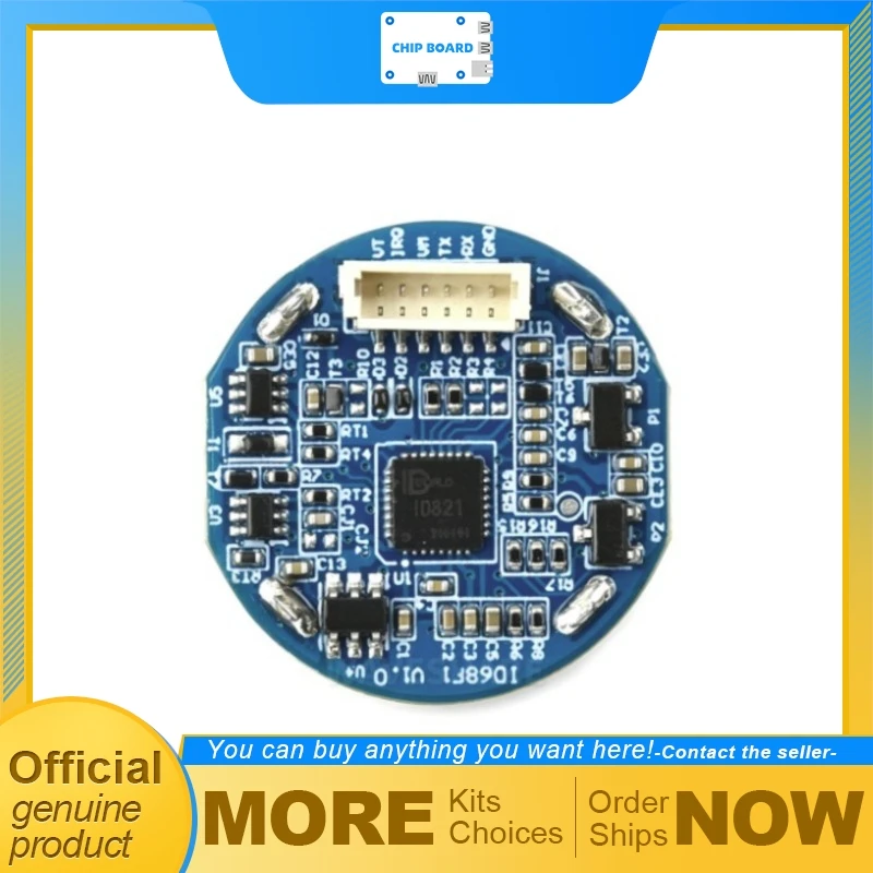 Waveshare Fingerprint Sensor G 192x192 Capacitive UART Module with LED Biometric Recognition