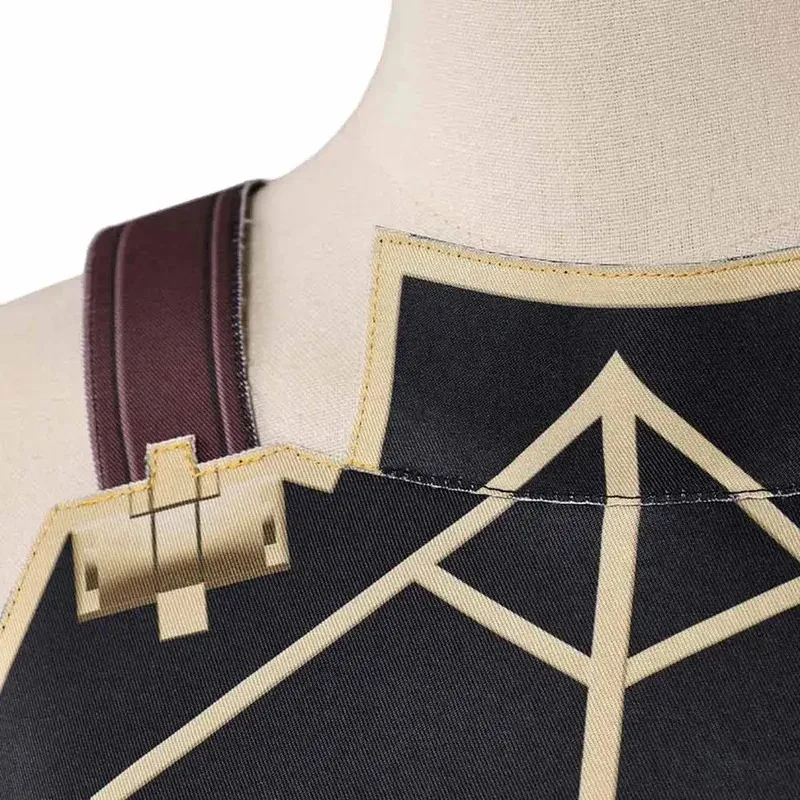 غامض شريف بيلتوفر كيتلين كيرامان تأثيري الخيال درع الصدر الملابس 2024 لعبة LoL TV 2 زي تمويه النساء