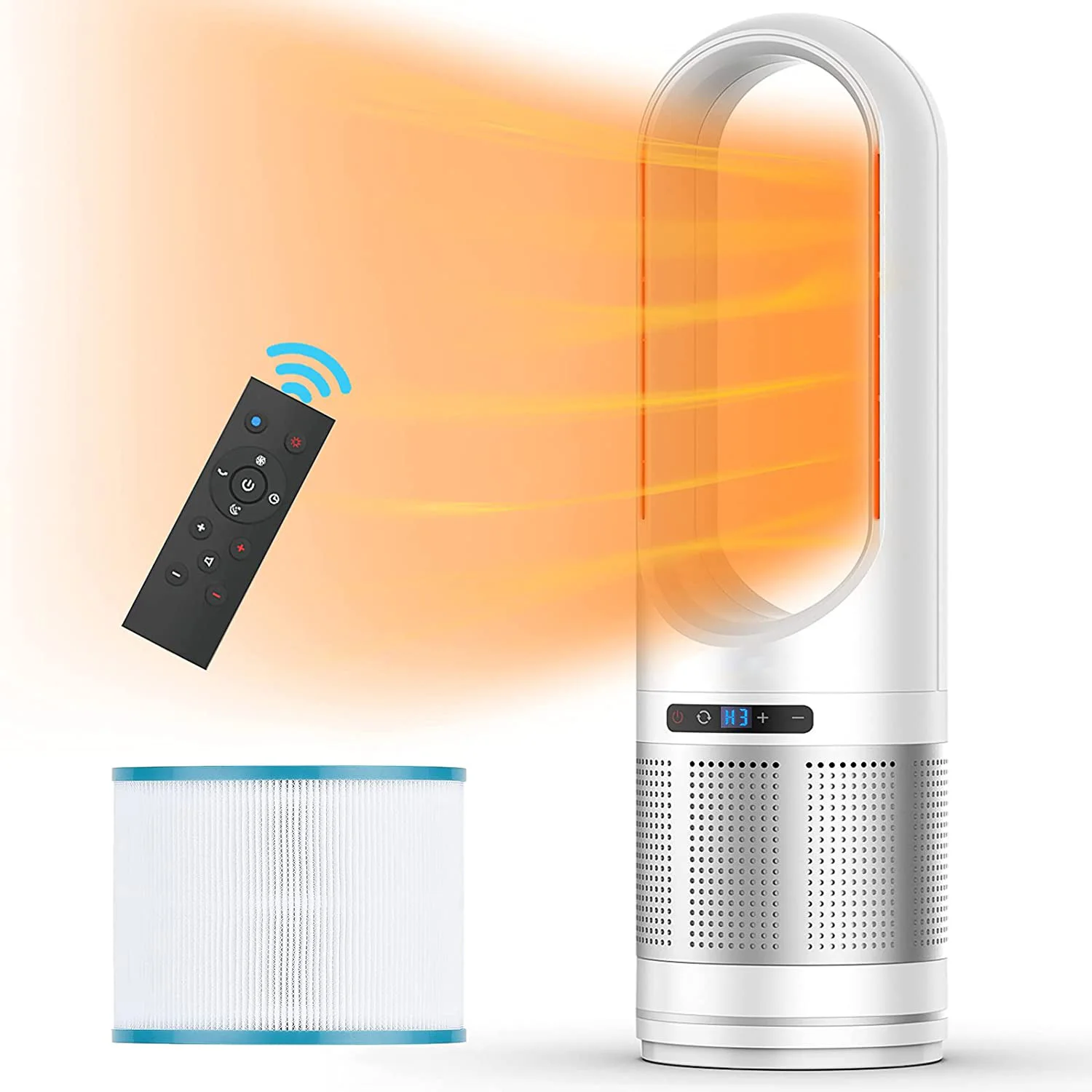 Intelligent Cooling Heating Air Purifier Hepa Filter Smart Box Installation Garage Outdoor Use Mechanical Control Household RV