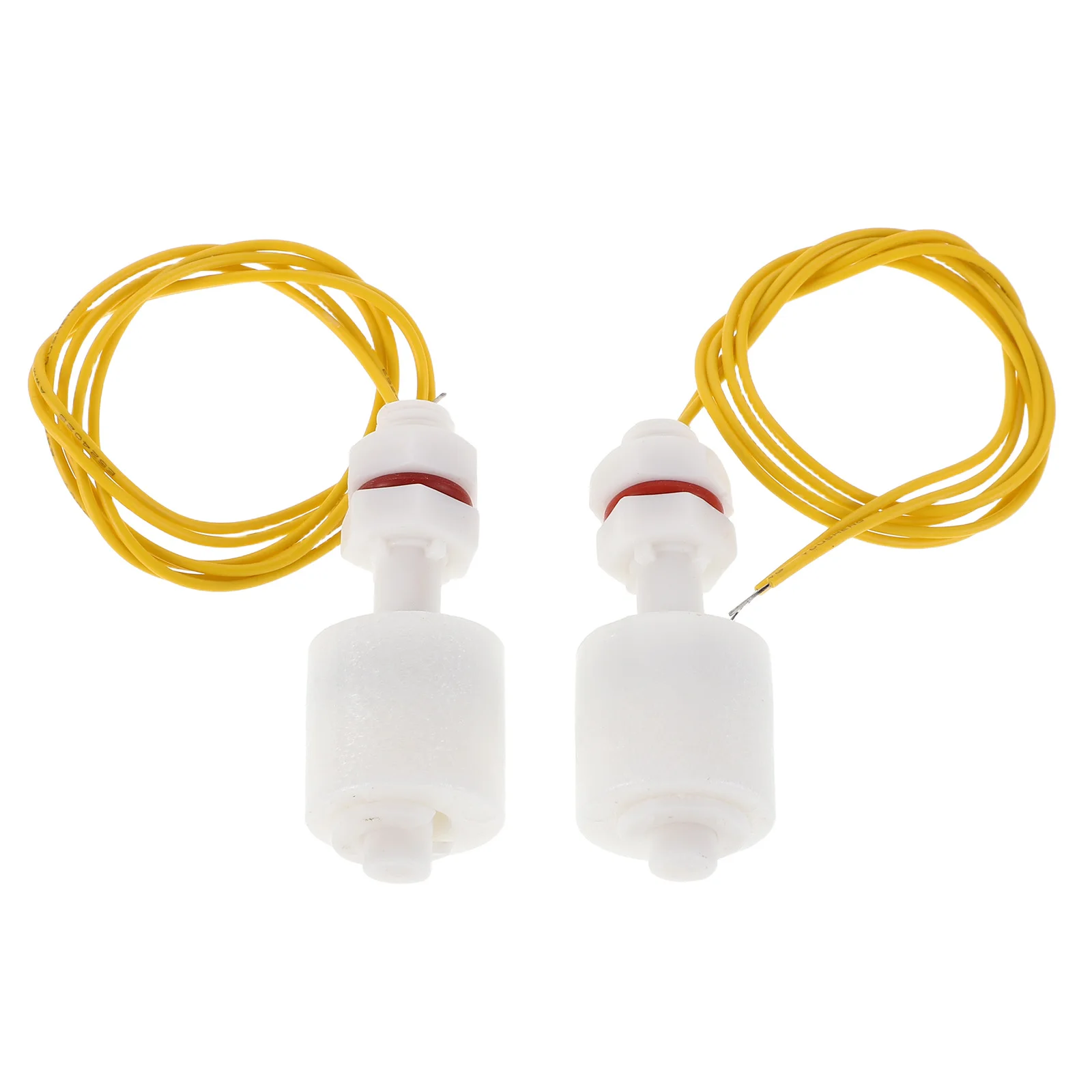 2 Pcs Liquid Level Sensor Aquarium Float Switch for Pools Fish Tank Pp Pond Water Valve