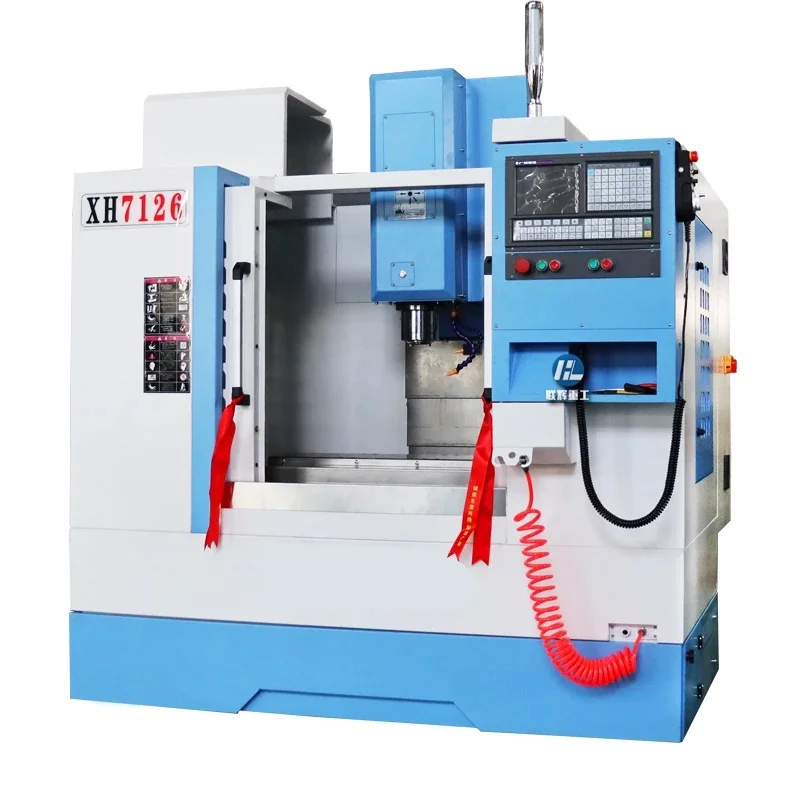 XH7126 Precision Taiwan Spindle Linear Guideway Cnc Metal Milling Machine with CE