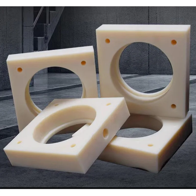 PTFE PVC POM PETG PP PA66 CNC Custom Parts Machining Service Processing of Plastic Parts